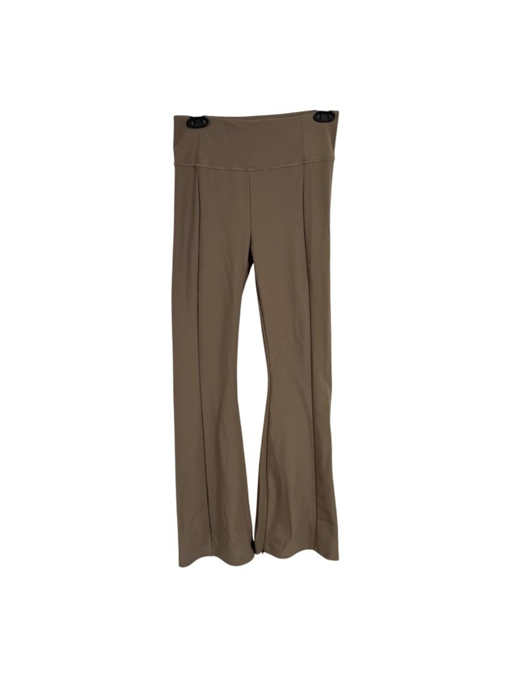 CALIA Women's Sculpt Flare Zipper Leg Pants Taupe Size M